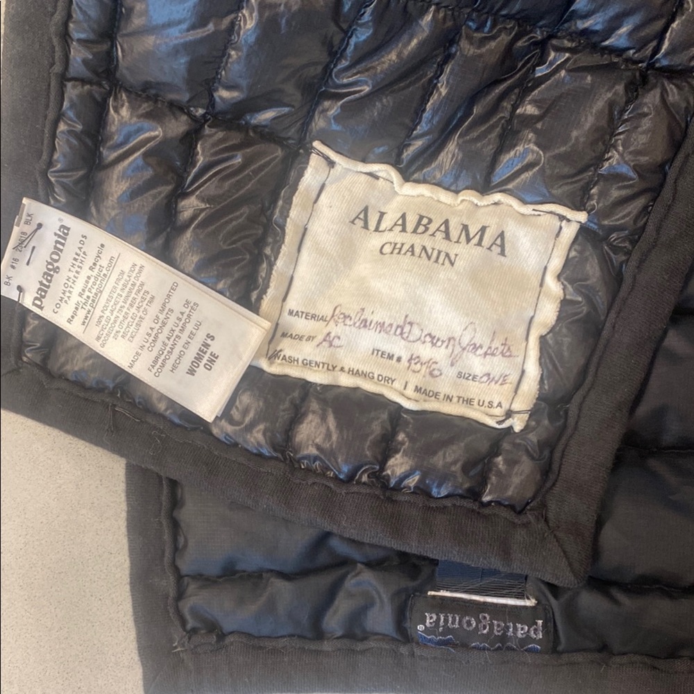 Patagonia Reclaimed Down Scarf Alabama Chanin
